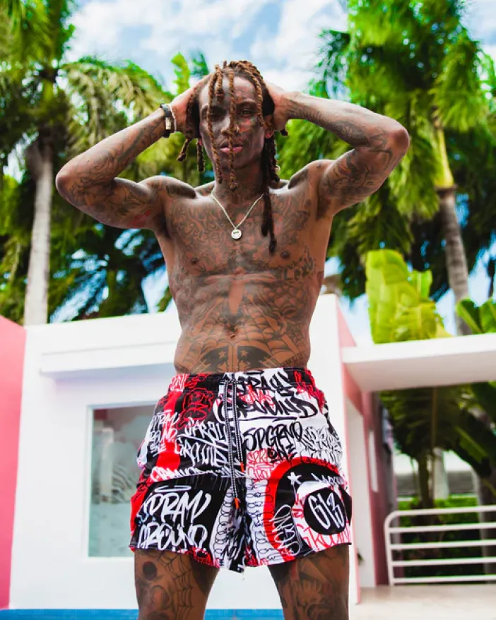 360 BEACHBREAK SWIM TRUNKS>SPRAYGROUND Hot