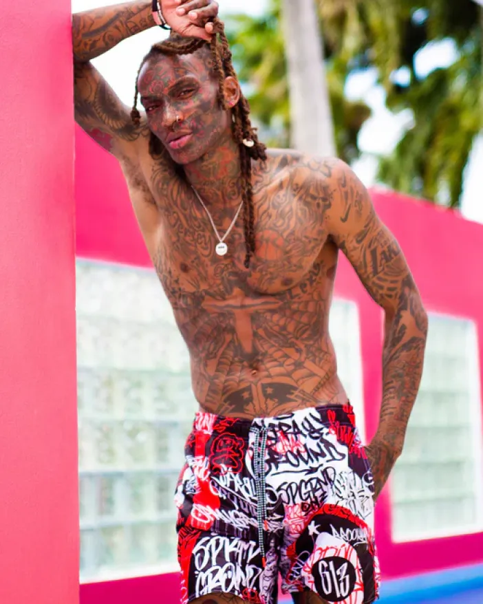 360 BEACHBREAK SWIM TRUNKS>SPRAYGROUND Hot