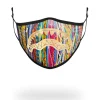 1994 GOLD METALLIC SHARK POLYESTER FACE MASK>SPRAYGROUND Discount