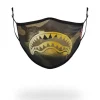 ADULT CAMO GOLD SHARK FORM FITTING FACE MASK>SPRAYGROUND Sale