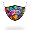 ADULT GUMMY LIPS FORM FITTING FACE MASK>SPRAYGROUND