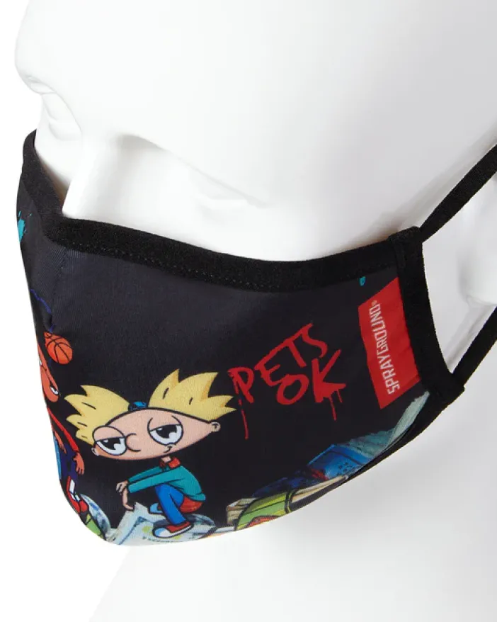 ADULT HEY ARNOLD MONEY STACKS FORM FITTING FACE-COVERING>SPRAYGROUND Sale