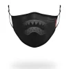 ADULT MIDNIGHT SHARK FORM FITTING FACE MASK>SPRAYGROUND Sale