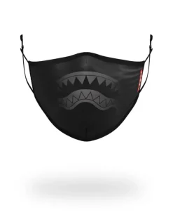 ADULT MIDNIGHT SHARK FORM FITTING FACE MASK>SPRAYGROUND Sale