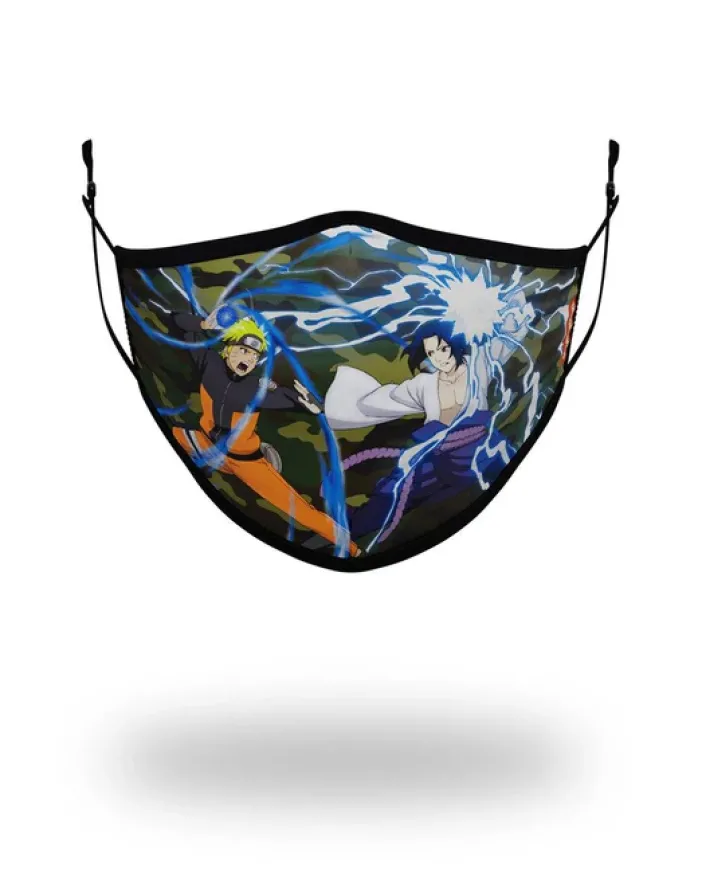 ADULT NARUTO VS SASUKE FORM FITTING FACE-COVERING>SPRAYGROUND Clearance
