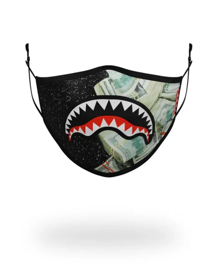 ADULT PARTY SHARK FORM FITTING FACE MASK>SPRAYGROUND Discount