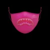 ADULT PINK SHARK FORM-FITTING FACE MASK>SPRAYGROUND Sale