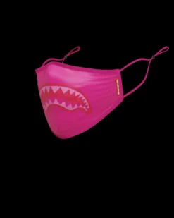 ADULT PINK SHARK FORM-FITTING FACE MASK>SPRAYGROUND Sale
