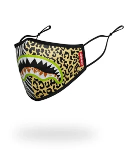 ADULT SAFARI SHARK FORM FITTING FACE MASK>SPRAYGROUND Sale