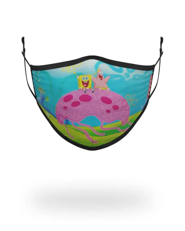ADULT SPONGEBOB JELLY SHARK FORM FITTING FACE-COVERING>SPRAYGROUND Online