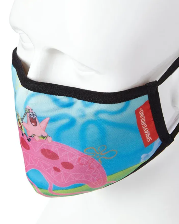 ADULT SPONGEBOB JELLY SHARK FORM FITTING FACE-COVERING>SPRAYGROUND Online