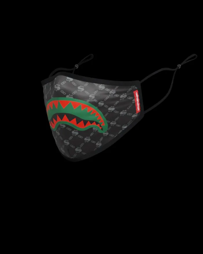 ADULT SPUCCI (BLACK) FORM-FITTING FACE MASK>SPRAYGROUND Outlet