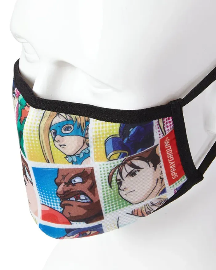 ADULT STREET FIGHTER PLAYER SELECT FORM FITTING FACE-COVERING>SPRAYGROUND Best
