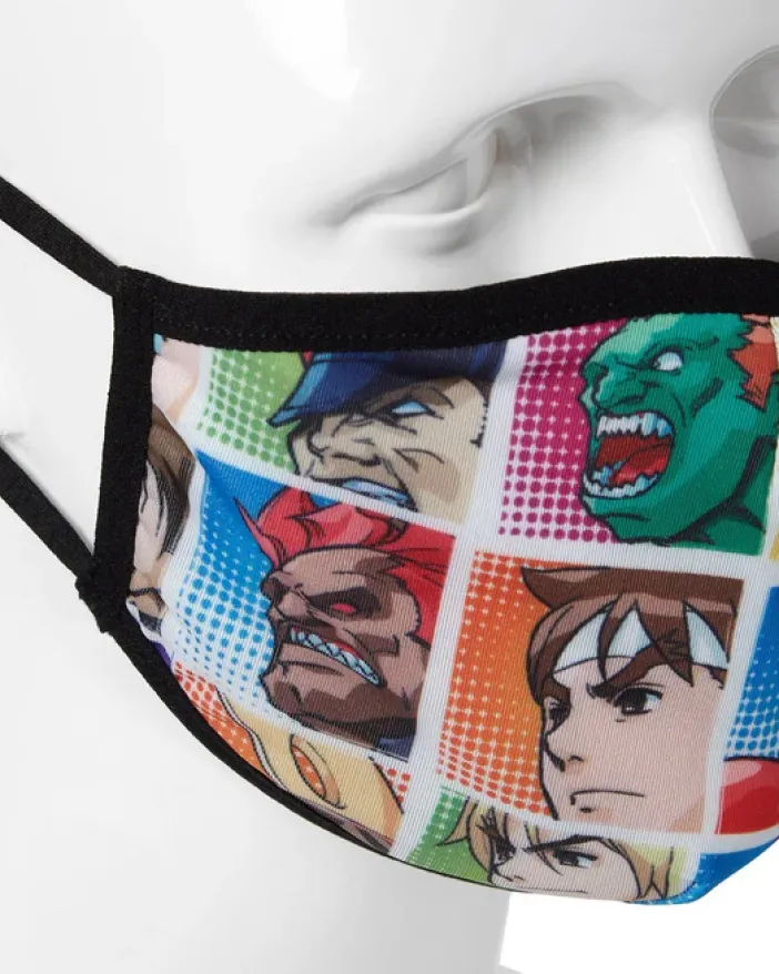 ADULT STREET FIGHTER PLAYER SELECT FORM FITTING FACE-COVERING>SPRAYGROUND Best