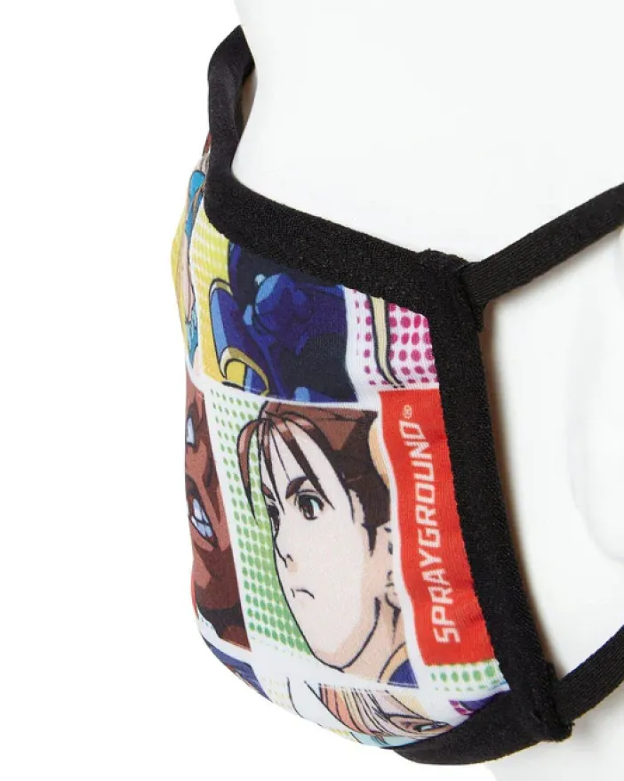 ADULT STREET FIGHTER PLAYER SELECT FORM FITTING FACE-COVERING>SPRAYGROUND Best