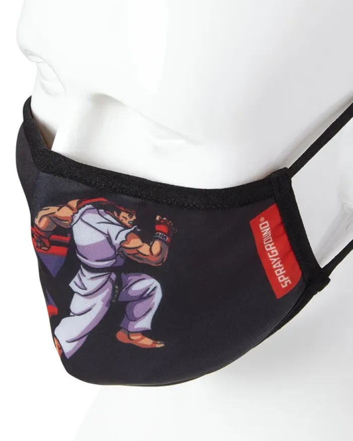 ADULT STREET FIGHTER RYU SHARK FORM FITTING FACE-COVERING>SPRAYGROUND Best