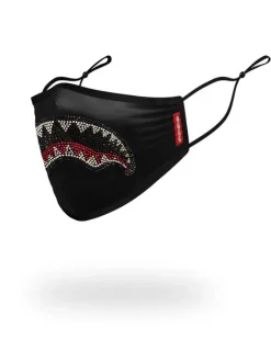 ADULT TRINITY SHARK FORM FITTING FACE MASK>SPRAYGROUND Sale