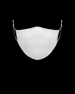 ADULT WHITE ON WHITE SHARK FORM-FITTING FACE MASK>SPRAYGROUND Best