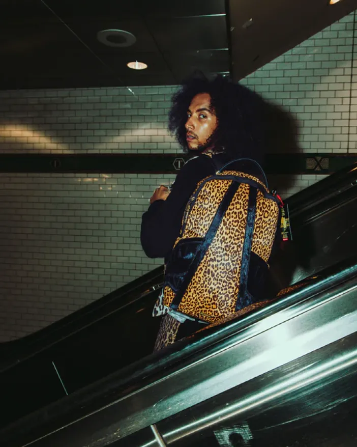 AFRICAN INTELLIGENCE 9 COURAGE LIVES ON BACKPACK - SANDFLOWER COLLAB>SPRAYGROUND Discount