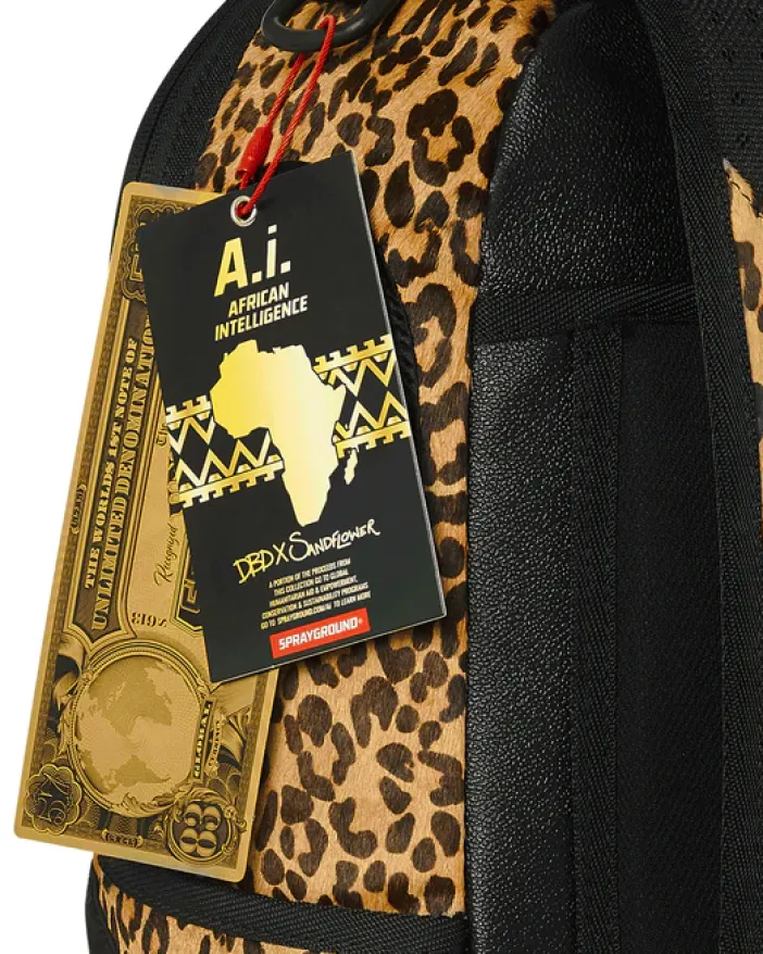 AFRICAN INTELLIGENCE 9 COURAGE LIVES ON BACKPACK - SANDFLOWER COLLAB>SPRAYGROUND Discount