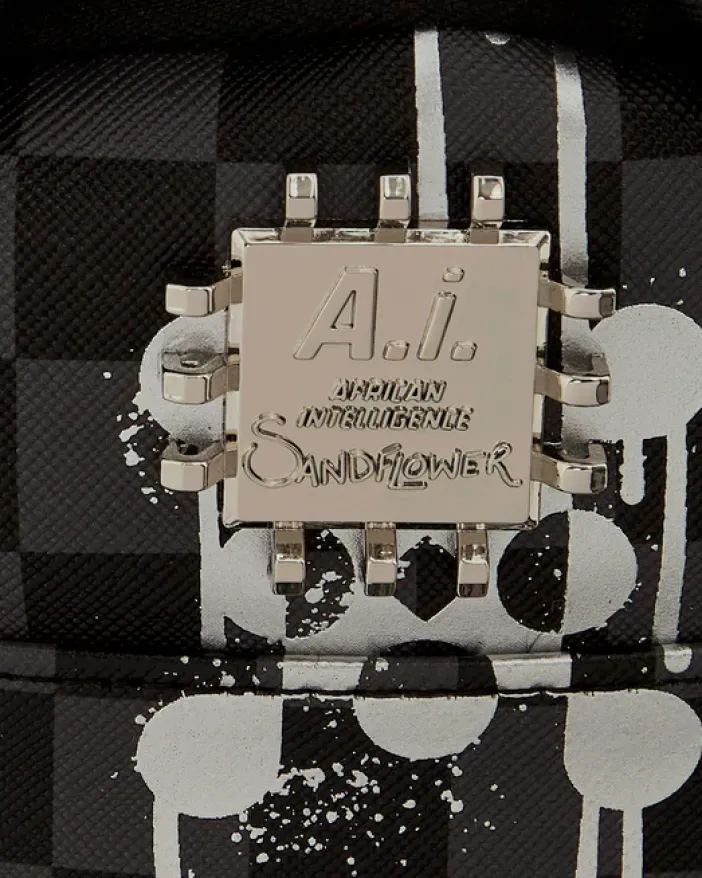 AFRICAN INTELLIGENCE 9 POWER GLYPHICS BACKPACK - SANDFLOWER COLLAB>SPRAYGROUND Sale