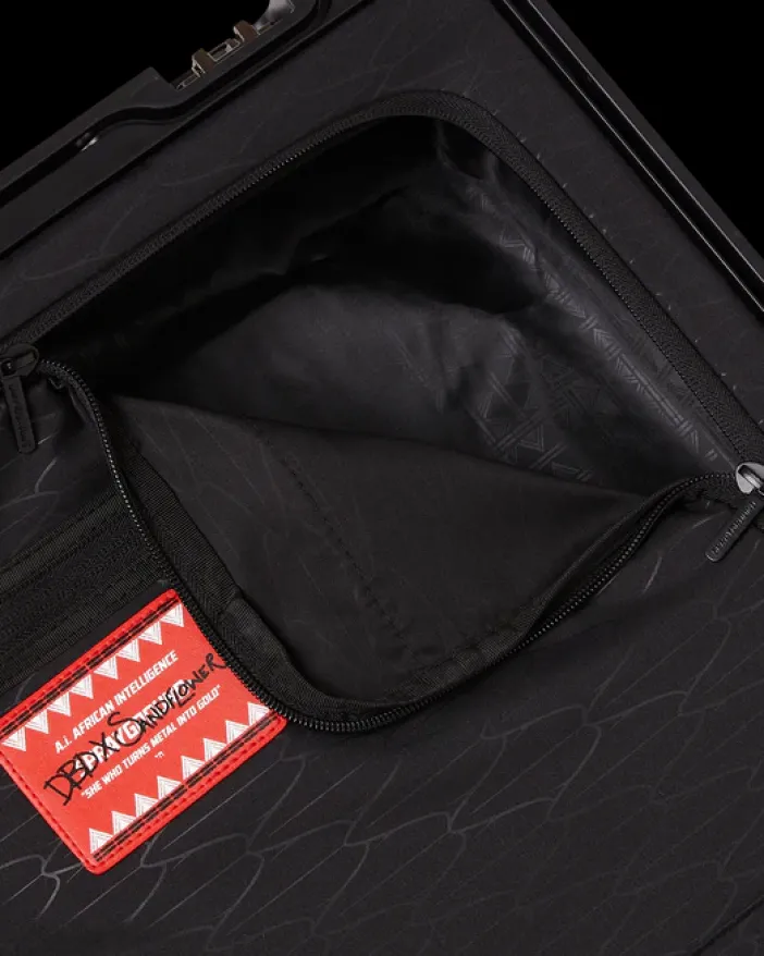 A.I.8 AFRICAN INTELLIGENCE - ORIGIN STORY SHARKNAUTICS HARDSHELL CARRY-ON LUGGAGE>SPRAYGROUND New