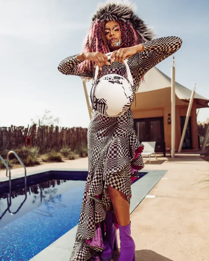 A.I.8 AFRICAN INTELLIGENCE - ORIGIN STORY GLOBE BAG>SPRAYGROUND New