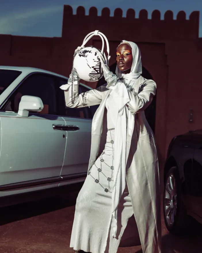 A.I.8 AFRICAN INTELLIGENCE - ORIGIN STORY GLOBE BAG>SPRAYGROUND New