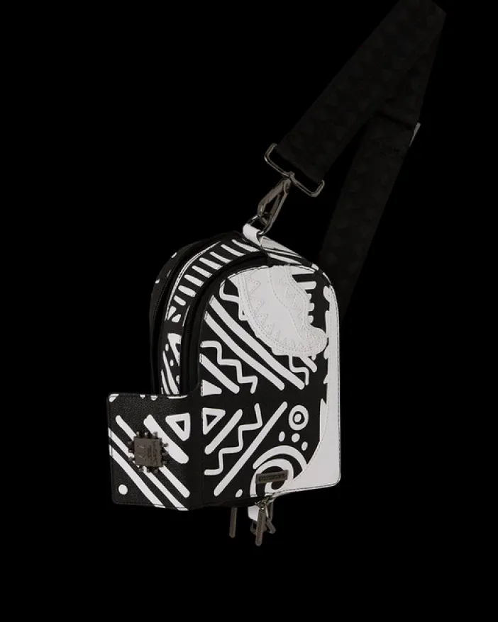 A.I.8 AFRICAN INTELLIGENCE - ORIGIN STORY BACKPACK SLING>SPRAYGROUND Sale
