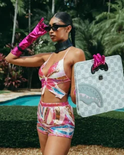 A.I.8 AFRICAN INTELLIGENCE BOOKED u0026 BUSY CITY SAVVY HANDBAG>SPRAYGROUND Discount