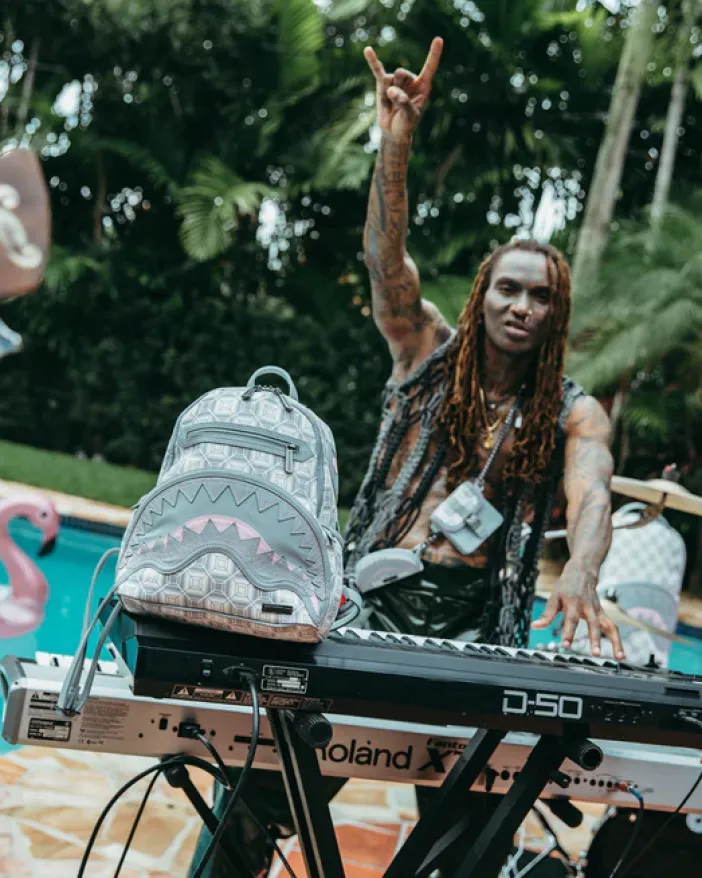 A.I.8 AFRICAN INTELLIGENCE BOOKED u0026 BUSY SAVAGE BACKPACK>SPRAYGROUND Sale