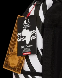 A.I.8 AFRICAN INTELLIGENCE MOTHERLAND LOVE BACKPACK (DLXV)><noscript><img width=