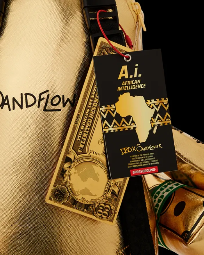 A.I.8 AFRICAN INTELLIGENCE PATH TO THE FUTURE II MEDIUM MONEYBEAR TEDDYBEAR BACKPACK>SPRAYGROUND Outlet