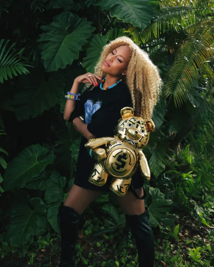 A.I.8 AFRICAN INTELLIGENCE PATH TO THE FUTURE II MEDIUM MONEYBEAR TEDDYBEAR BACKPACK>SPRAYGROUND Outlet
