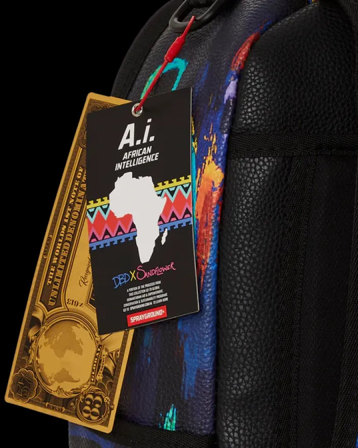 A.I.8 AFRICAN INTELLIGENCE PLANET UTOPIA BACKPACK (DLXV)>SPRAYGROUND Clearance