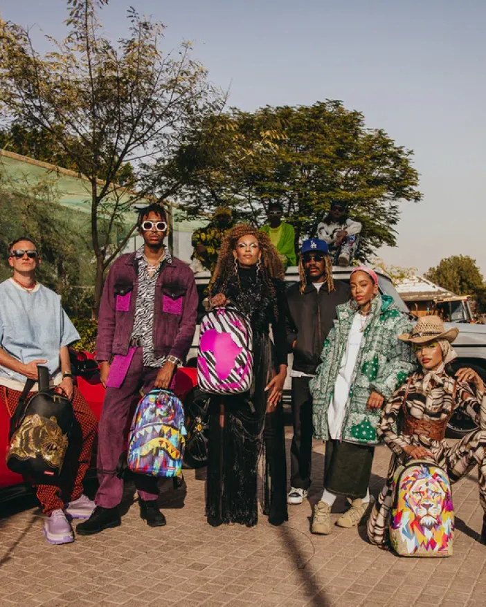 A.I.8 AFRICAN INTELLIGENCE PLANET UTOPIA BACKPACK (DLXV)>SPRAYGROUND Clearance