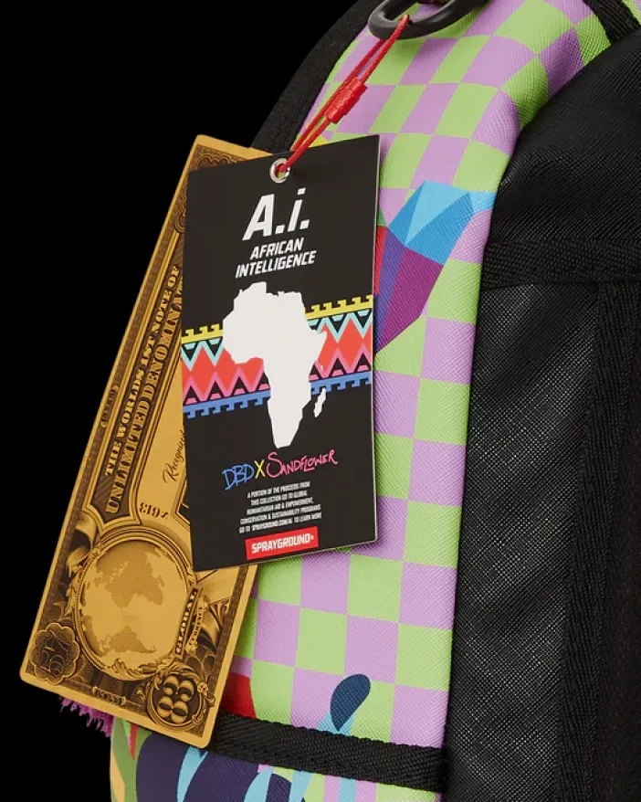 A.I.8 AFRICAN INTELLIGENCE THE LEADER WITHIN BACKPACK (DLXV)>SPRAYGROUND Hot
