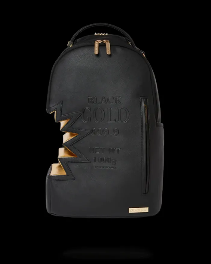 A.i.3 SHARK BITE BLACK GOLD BACKPACK (DLXV)>SPRAYGROUND Online