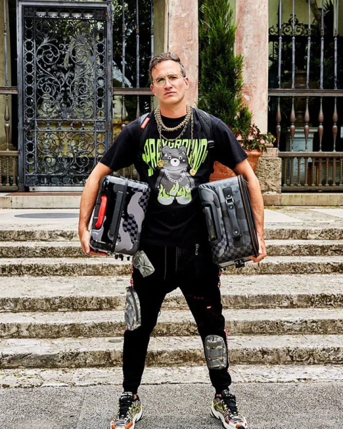 3AM NEVER SLEEP JETSETTER CARRY-ON LUGGAGE>SPRAYGROUND Clearance