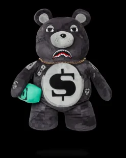 3AM NEVER SLEEP MONEYBEAR TEDDYBEAR BACKPACK>SPRAYGROUND Hot