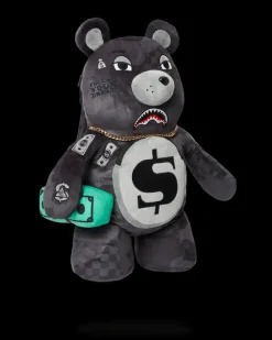 3AM NEVER SLEEP MONEYBEAR TEDDYBEAR BACKPACK><noscript><img width=