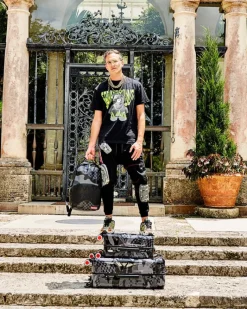 3AM NEVER SLEEP SHARKITECTURE HARDSHELL CARRY-ON LUGGAGE><noscript><img width=