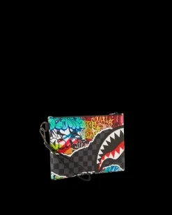 ARTISTIC PURSUIT CROSSOVER CLUTCH>SPRAYGROUND Sale