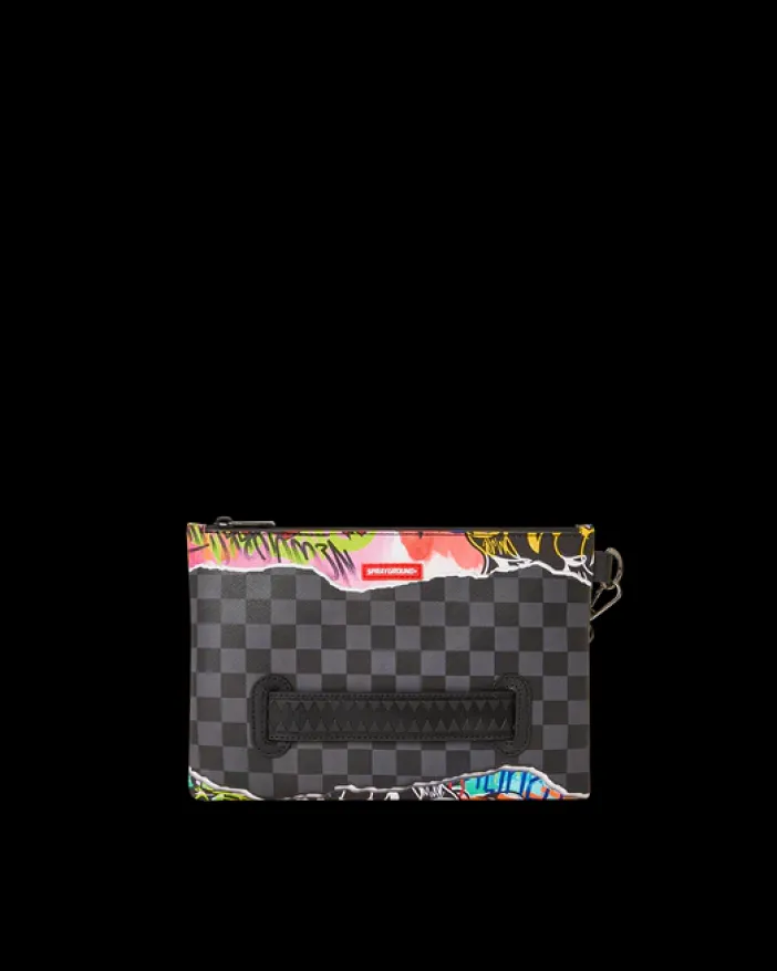 ARTISTIC PURSUIT CROSSOVER CLUTCH>SPRAYGROUND Sale