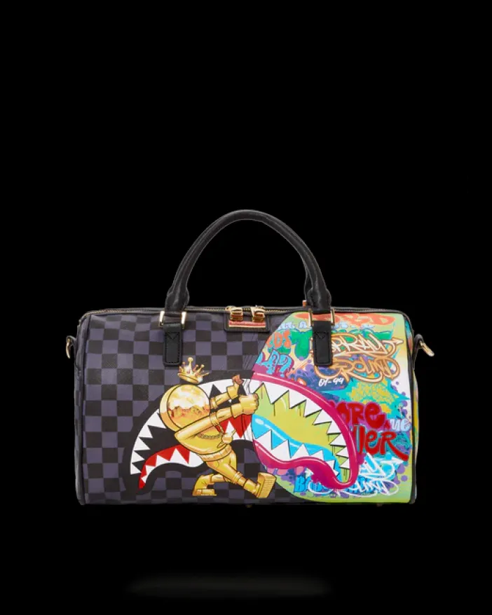 ASTROMANE SHARKS IN SPACE MINI DUFFLE>SPRAYGROUND Clearance