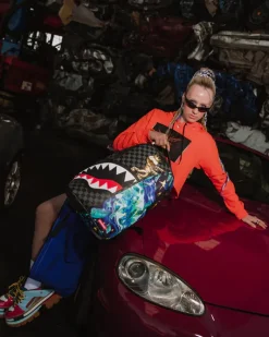 ASTROMANE WELCOME TO MY WORLD BACKPACK (DLXV)>SPRAYGROUND New
