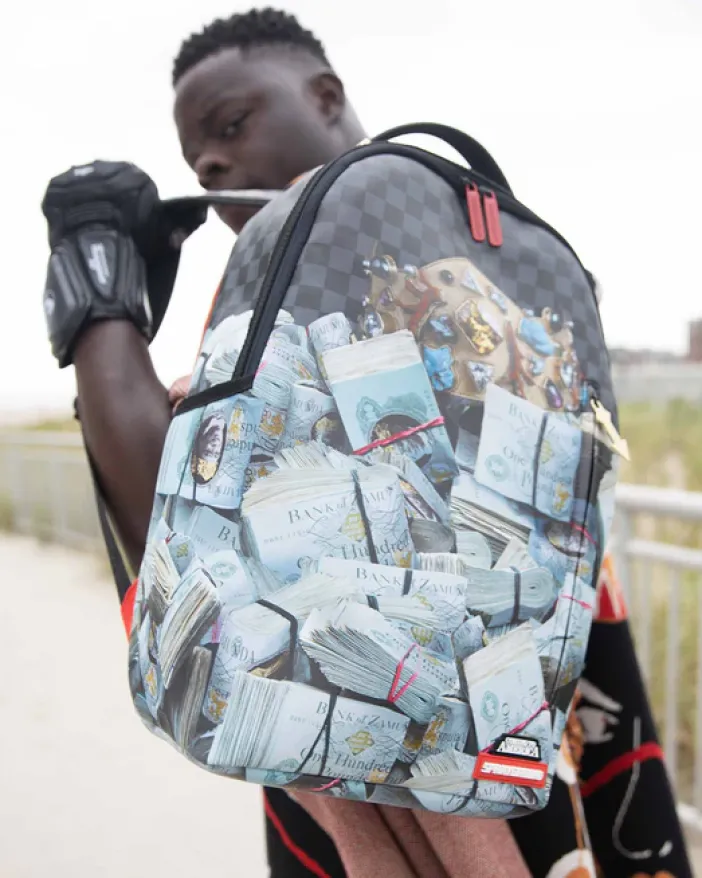 BANK STACKS OF ZAMUNDA COMING 2 AMERICA BACKPACK>SPRAYGROUND Online