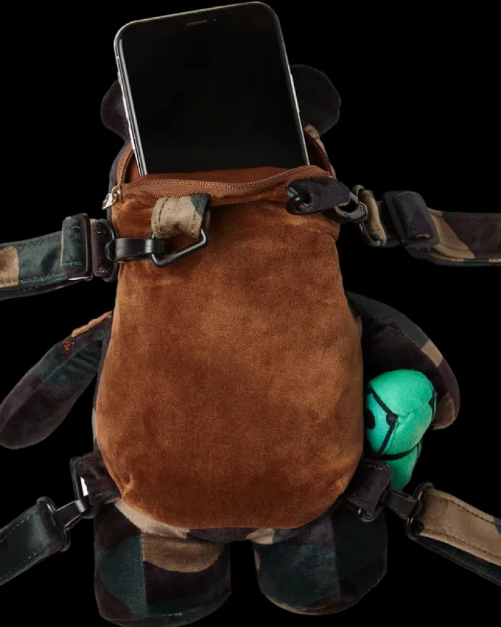 BEARCUB BACKPACK - CAMOCHECK MONEYBEAR>SPRAYGROUND Discount