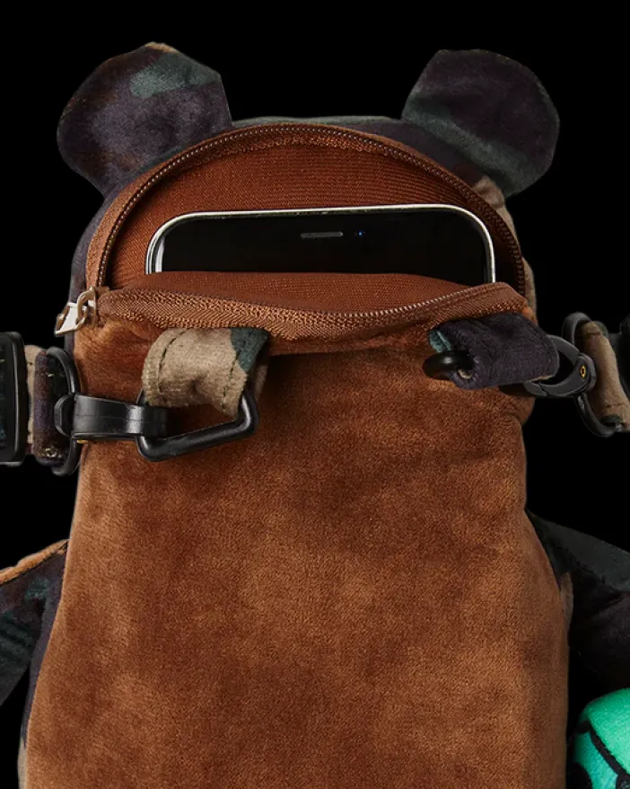 BEARCUB BACKPACK - CAMOCHECK MONEYBEAR>SPRAYGROUND Discount
