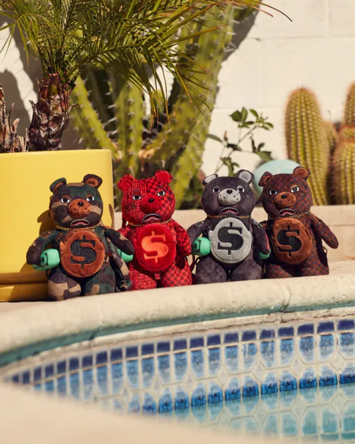 BEARCUB BACKPACK - CAMOCHECK MONEYBEAR>SPRAYGROUND Discount